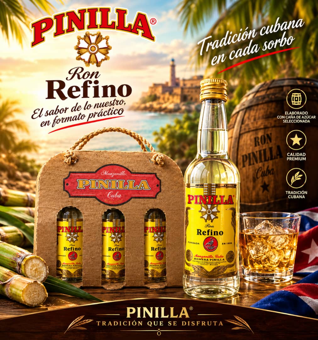 Ron Refino Pinilla Set 3 mini-dosis