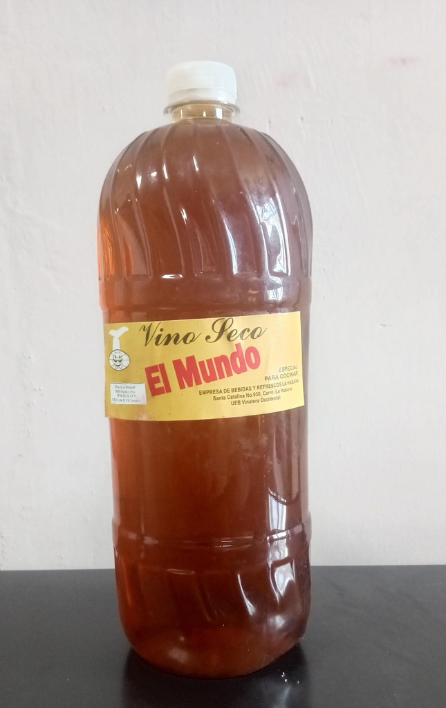 Vino Seco.              "El Mundo " (1.5 Lt)