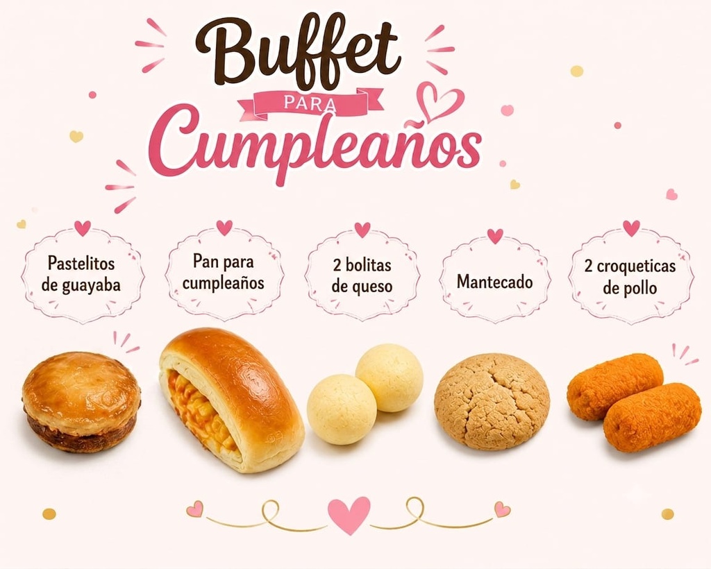 Buffet para cumpleaños