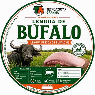 Lengua Fresca de Búfalo paquete 0,8 - 1 Kg