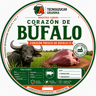 Corazón Fresco de Búfalo paquete 0,8 - 1 Kg