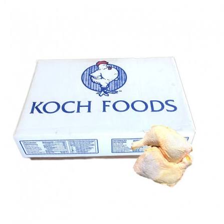 Caja de cuartos traseros de pollo (15 kg / 33 lb)