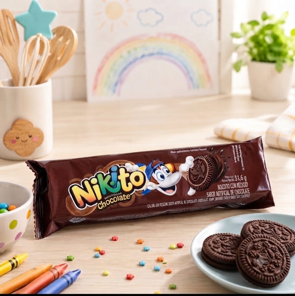 Galletas dulce Nikito Sabor Chocolate