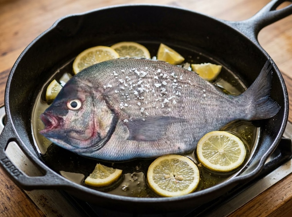 Chopa (pescado entero eviserado) paquete 0.8 - 1.0 Kg