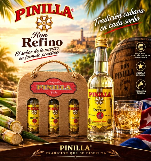 Ron Refino Pinilla (set 3 Mini-dosis)