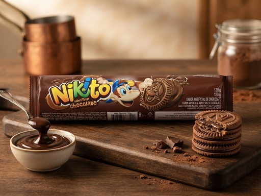 Galleta Nikito Sabor Chocolate 120g