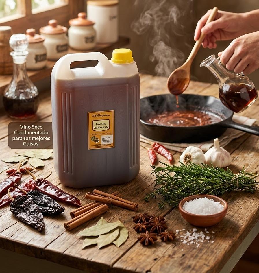 Vino Seco Condimentado 5L 'Guayabero'