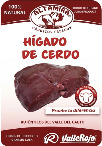 Hígado Cerdo  paquete 0,8 - 1 Kg  