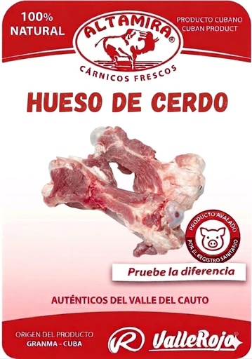 Hueso de Cerdo (para caldos paquete 0.8 - 1Kg)