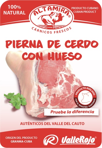 Pierna de Cerdo Con Hueso (paquete 5.5 - 6.0 Kg)